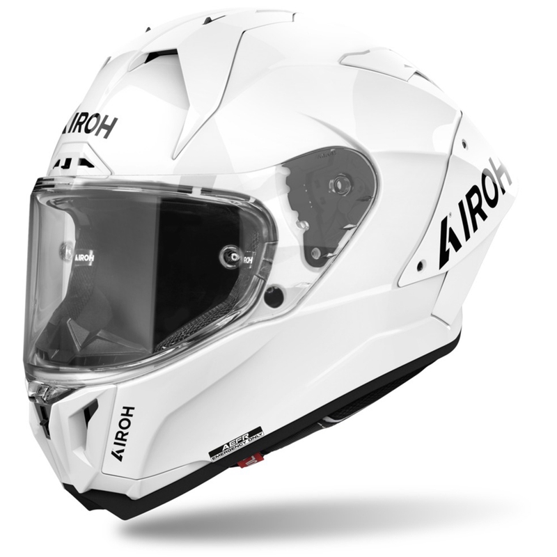 Интегрална мотоциклетна каска Airoh GP800 FIM Carbon бяла