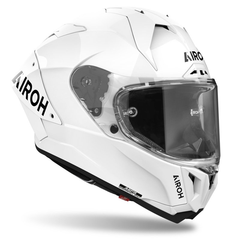 Интегрална мотоциклетна каска Airoh GP800 FIM Carbon бяла