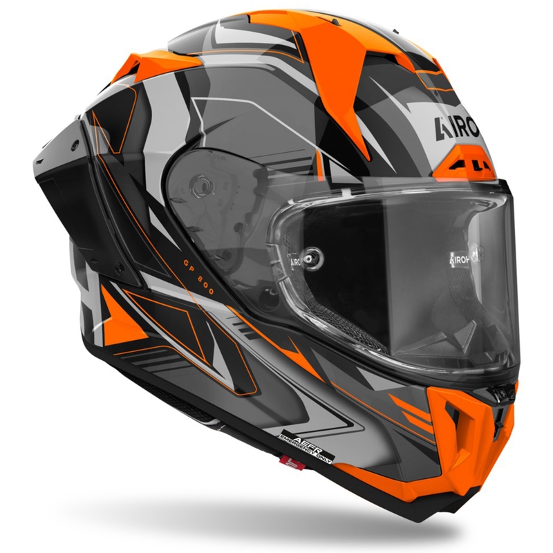 Интегрална мотоциклетна каска Airoh GP800 Must orange
