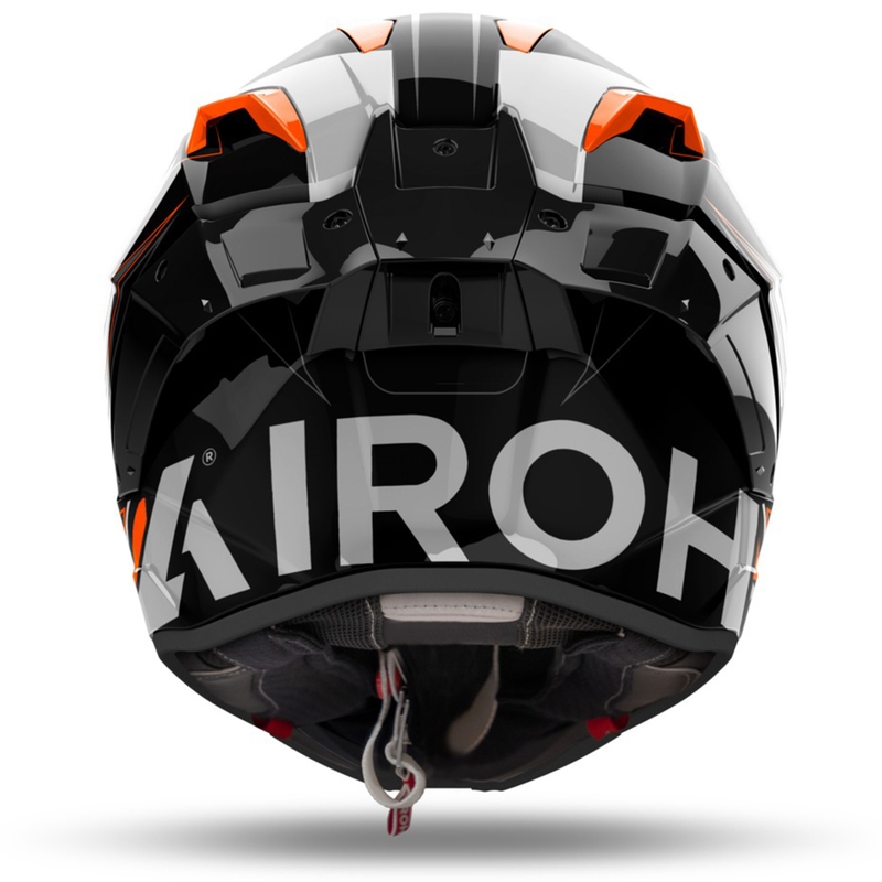 Интегрална мотоциклетна каска Airoh GP800 Must orange