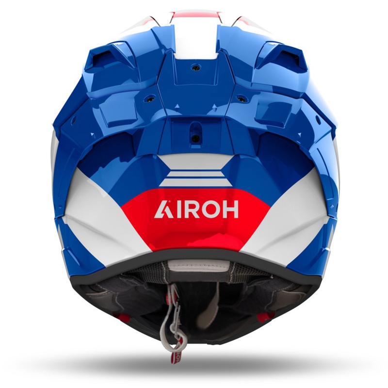Airoh GP800 Competition интегрална мотоциклетна каска синьо-червена