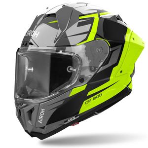 Интегрална каска за мотоциклет Airoh GP800 Master жълта
