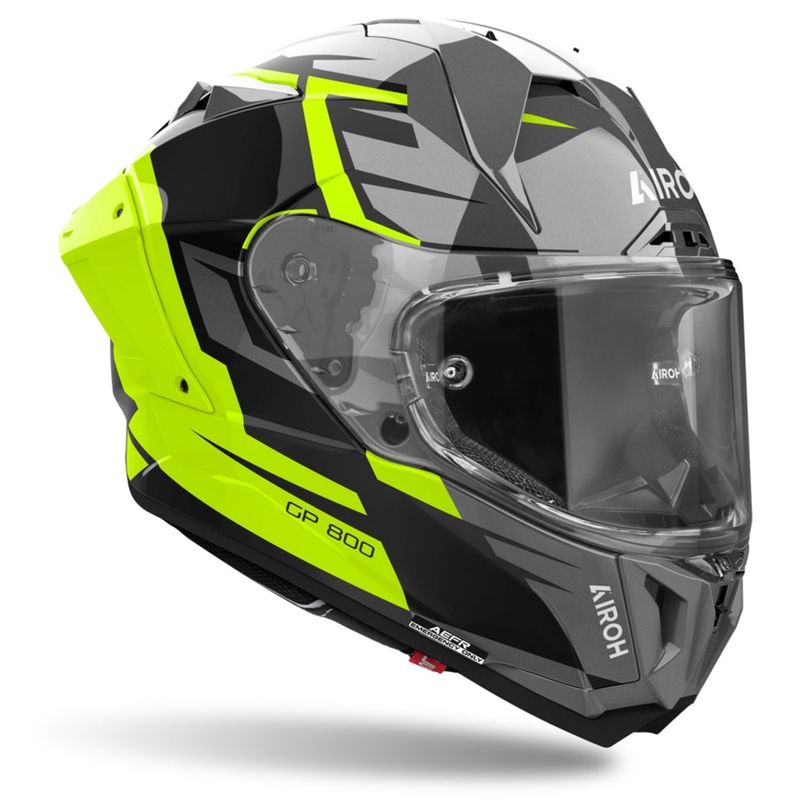 Интегрална каска за мотоциклет Airoh GP800 Master жълта
