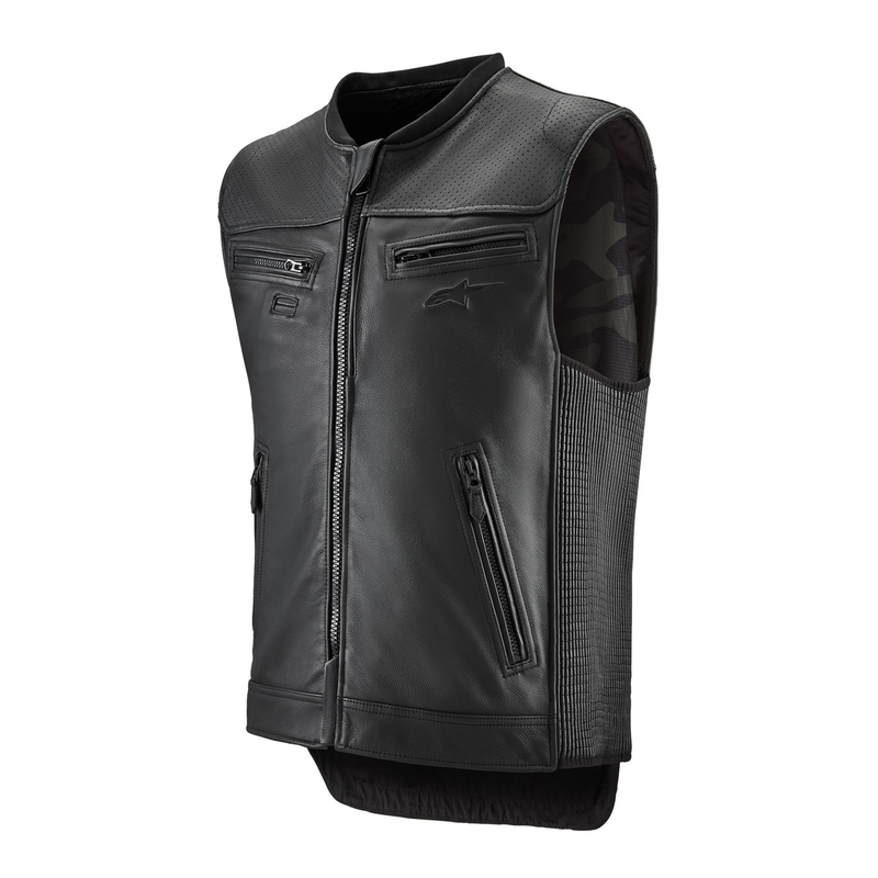 Жилетка с въздушна възглавница Alpinestars TECH-AIR®3 V2 LEATHER system black