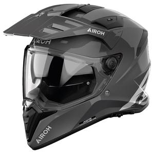 Мотоциклетна каска Enduro Airoh Bandit Цвят тъмно сив