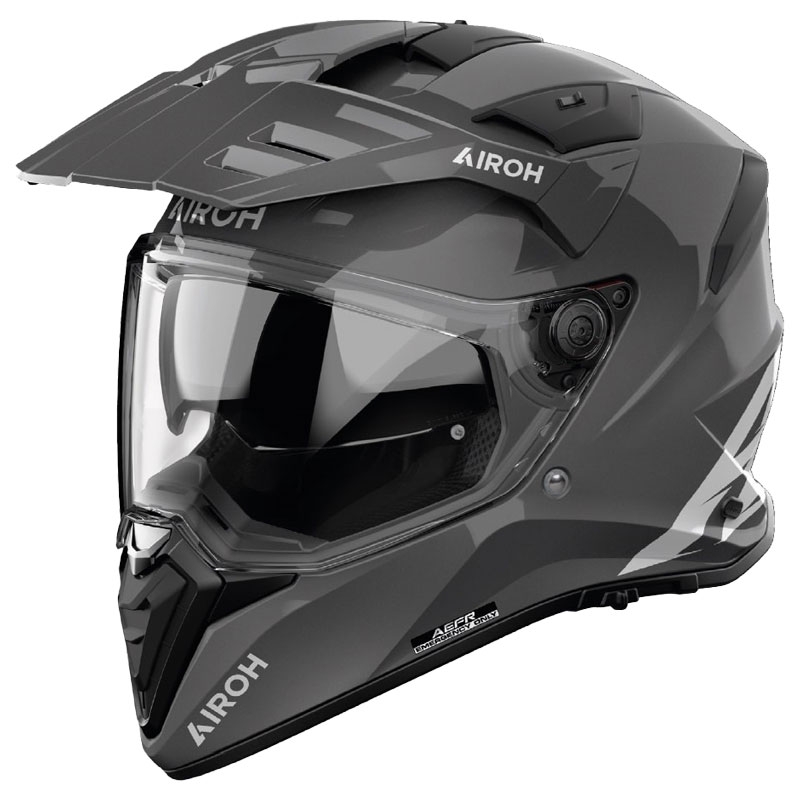 Мотоциклетна каска Enduro Airoh Bandit Цвят тъмно сив