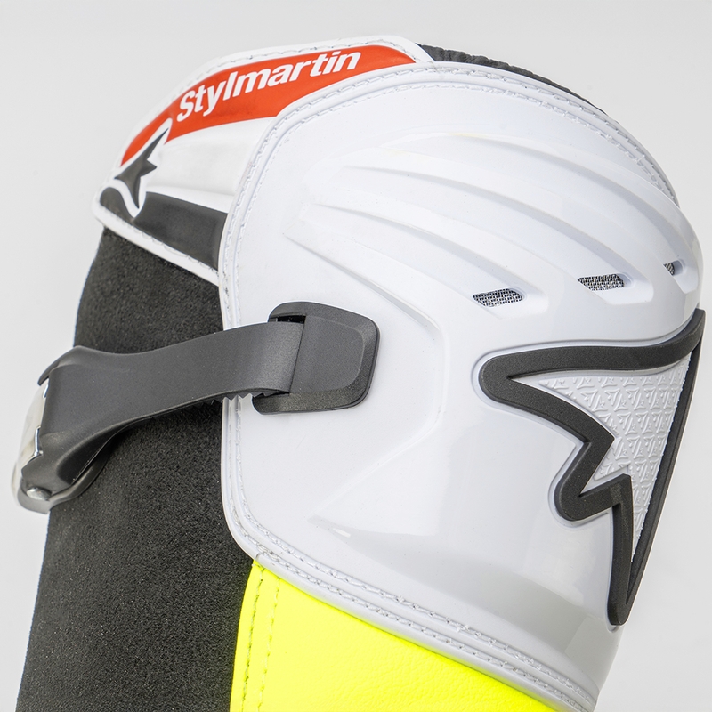 Мотоциклетни ботуши Stylmartin Impact Pro.2 white-black-fluo yellow