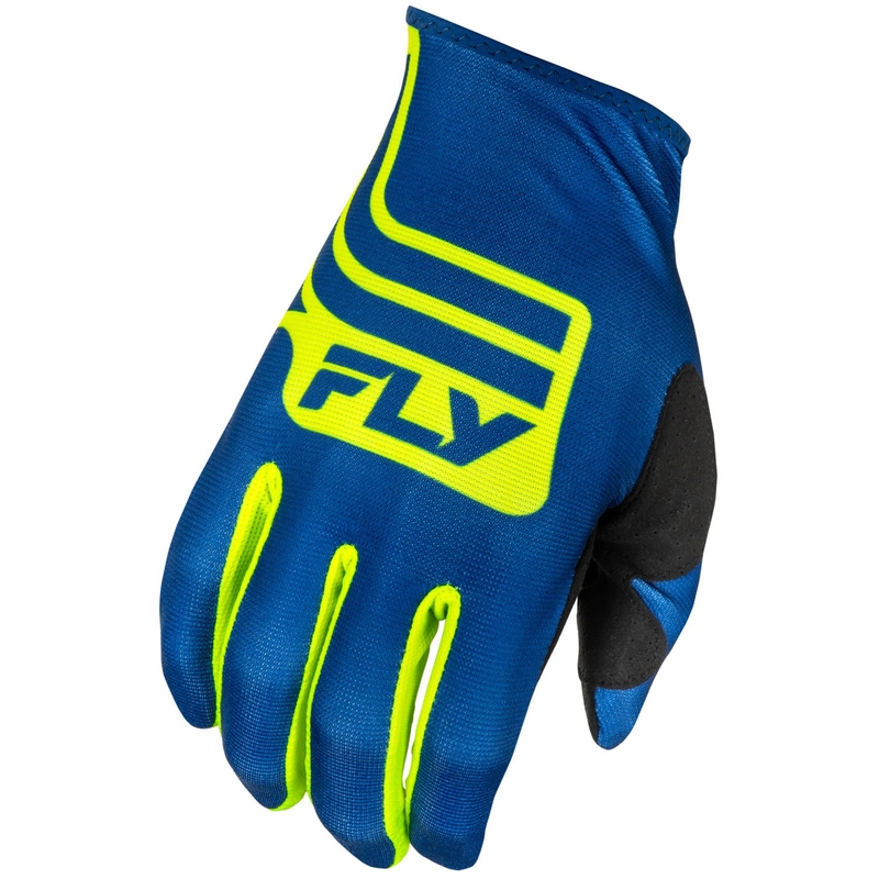 Ръкавици за мотокрос FLY Racing Lite blue-fluo yellow