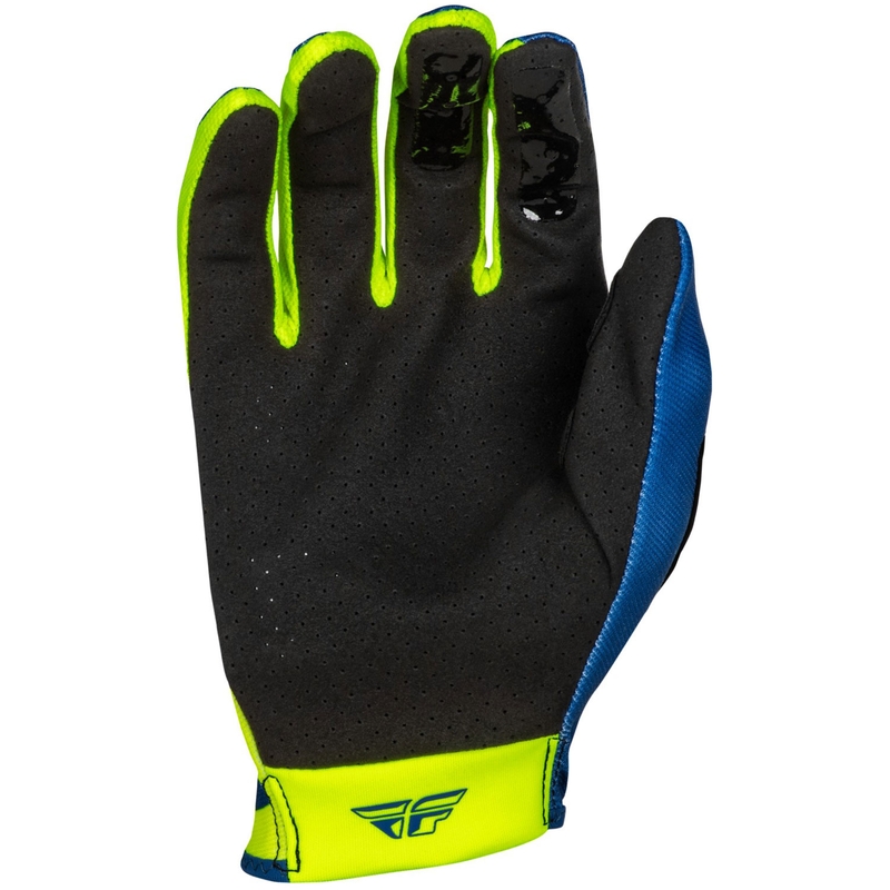 Ръкавици за мотокрос FLY Racing Lite blue-fluo yellow