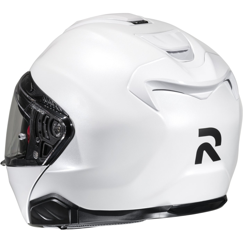 HJC RPHA 91 Solid, сгъваема каска за мотоциклет, перлено бяла