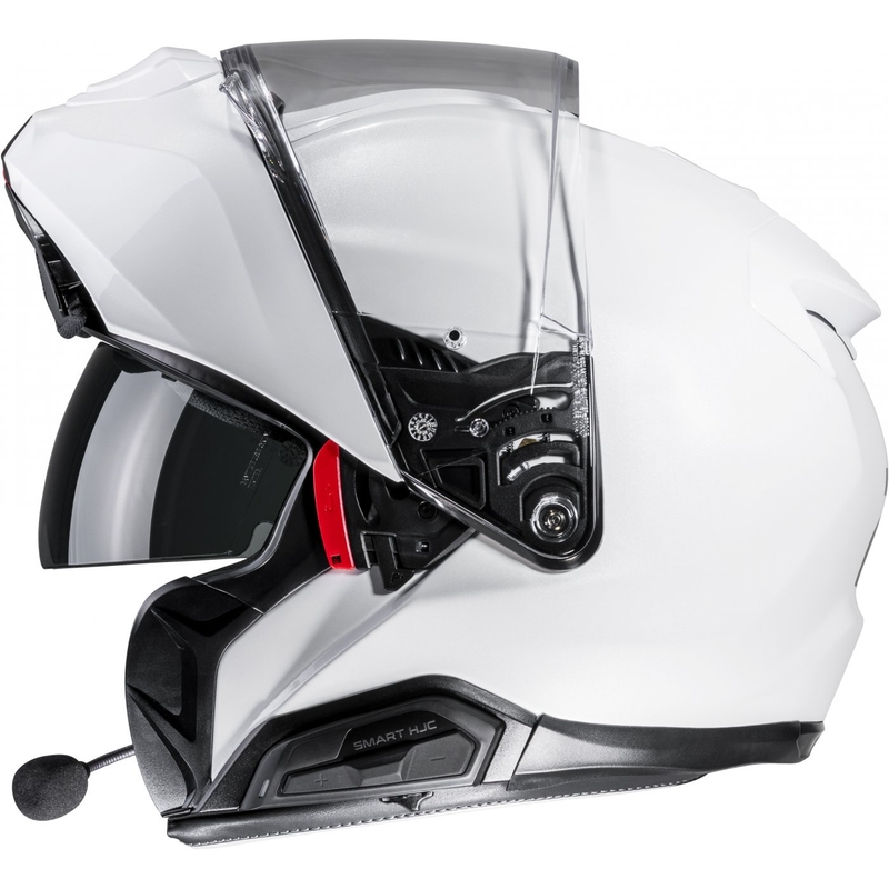 HJC RPHA 91 Solid, сгъваема каска за мотоциклет, перлено бяла