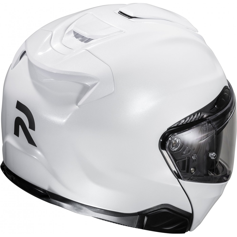 HJC RPHA 91 Solid, сгъваема каска за мотоциклет, перлено бяла