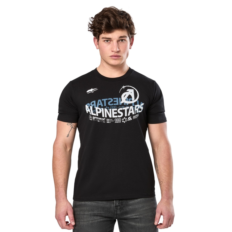 Alpinestars Semicircle CSF тениска черна