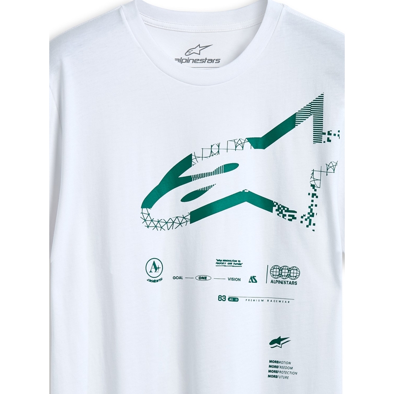Тениска Alpinestars Geografica CSF бяла