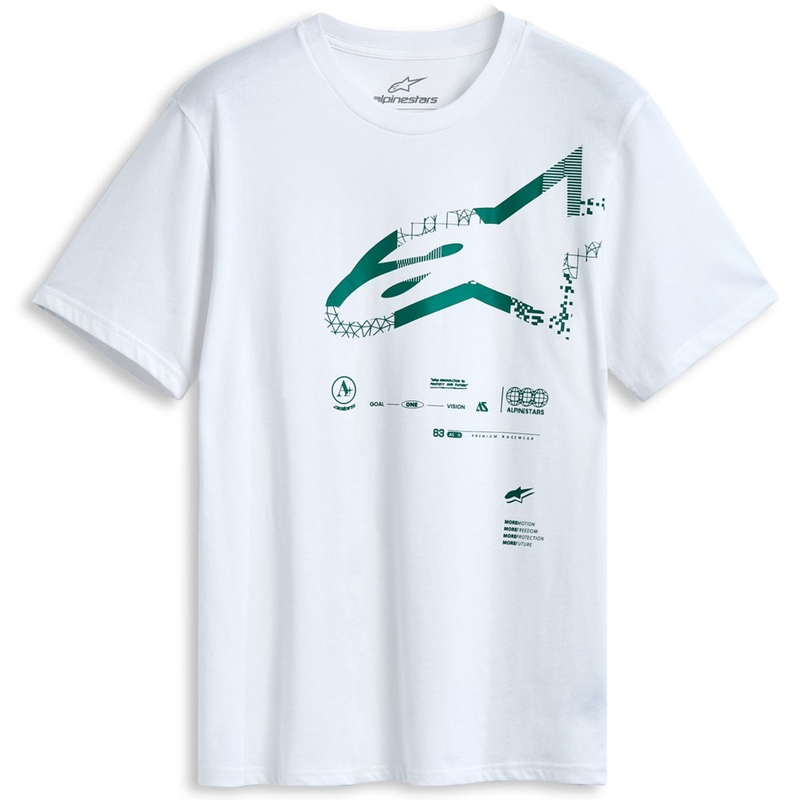 Тениска Alpinestars Geografica CSF бяла