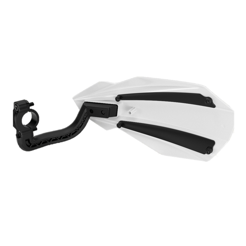 Chrániče páček POLISPORT MX BULLIT Bílo/Černá s montážní sadou