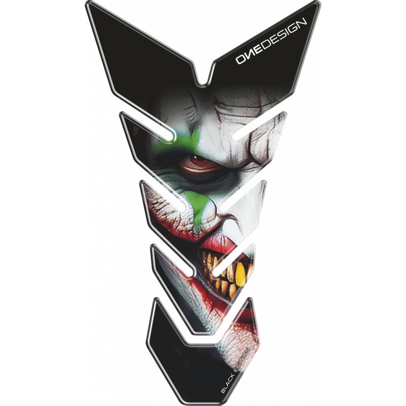 Капак на резервоара за гориво Печат Black edition - Monster face