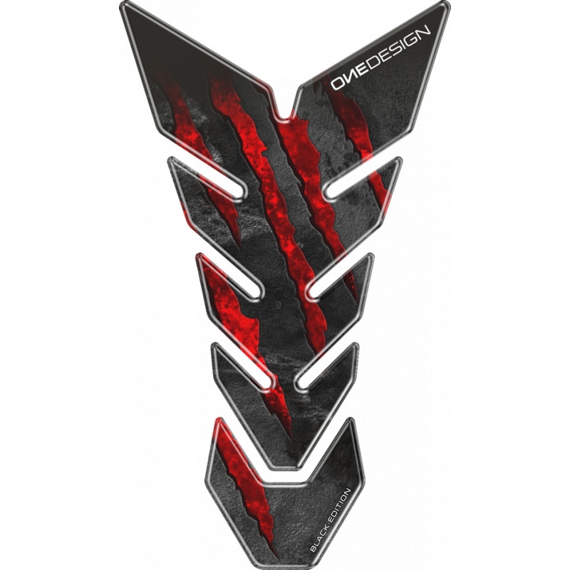 Капак на резервоара за гориво Печат Black edition - Lava