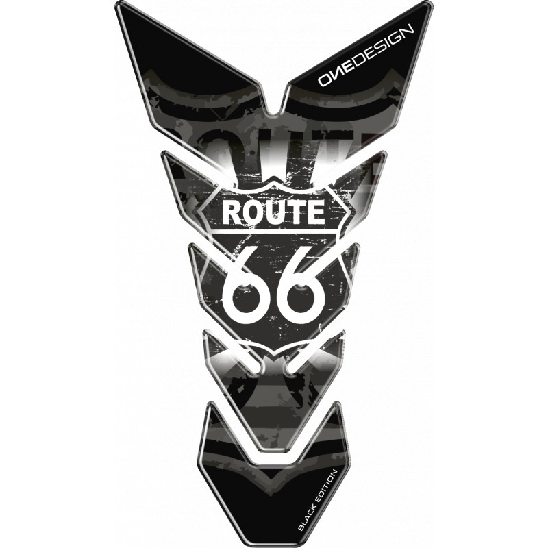 Капак на резервоара за гориво Печат Black edition - Route 66