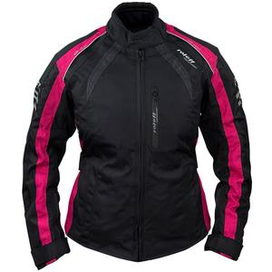 Дамско яке за мотоциклети Roleff Venedig Black and Pink