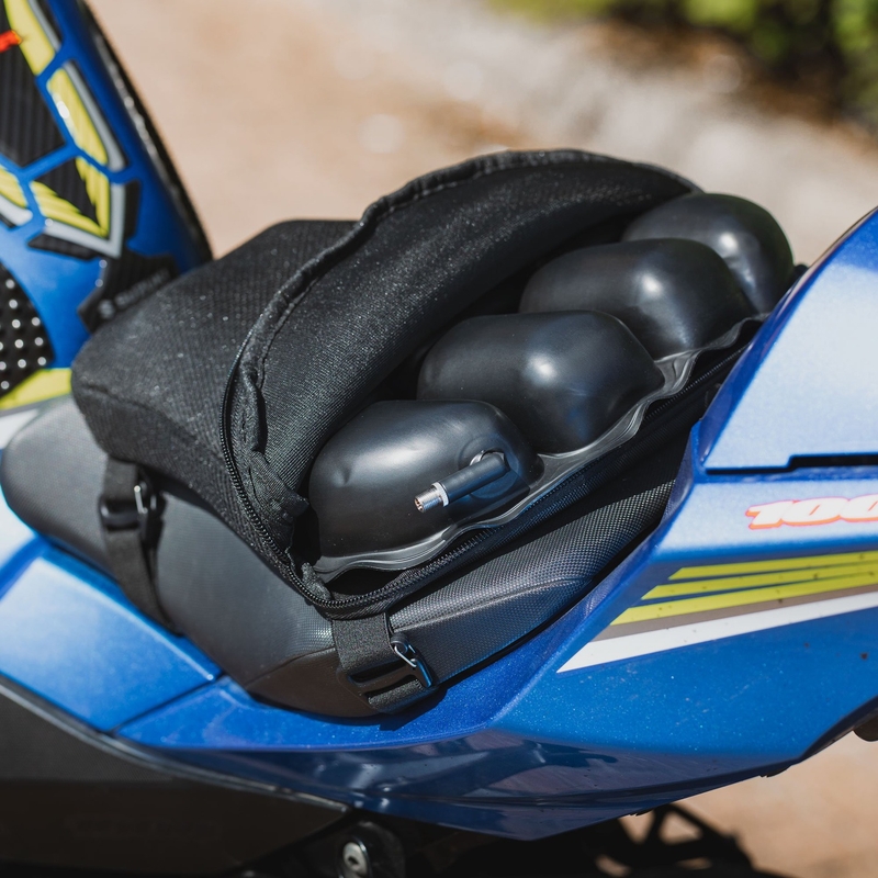 Надуваема подложка за седло Oxford Air Seat Street and Sport Black