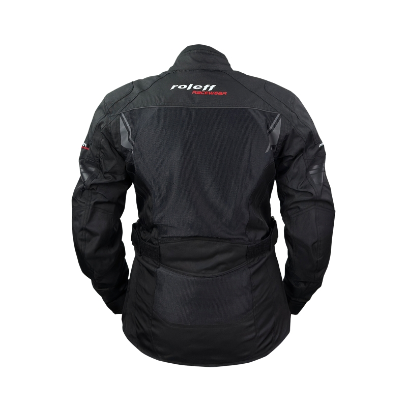 Мотоциклетното яке Roleff Mesh за жени Black