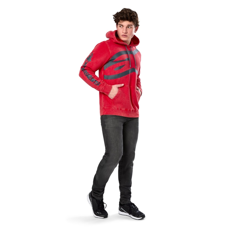 Alpinestars Unbound Hoodie червена