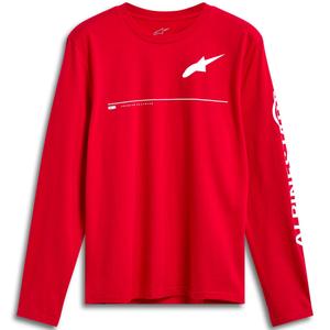 Alpinestars Committed CSF Червена тениска с дълъг ръкав
