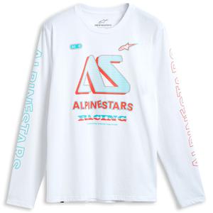Alpinestars Ayess CSF тениска с дълъг ръкав бяла
