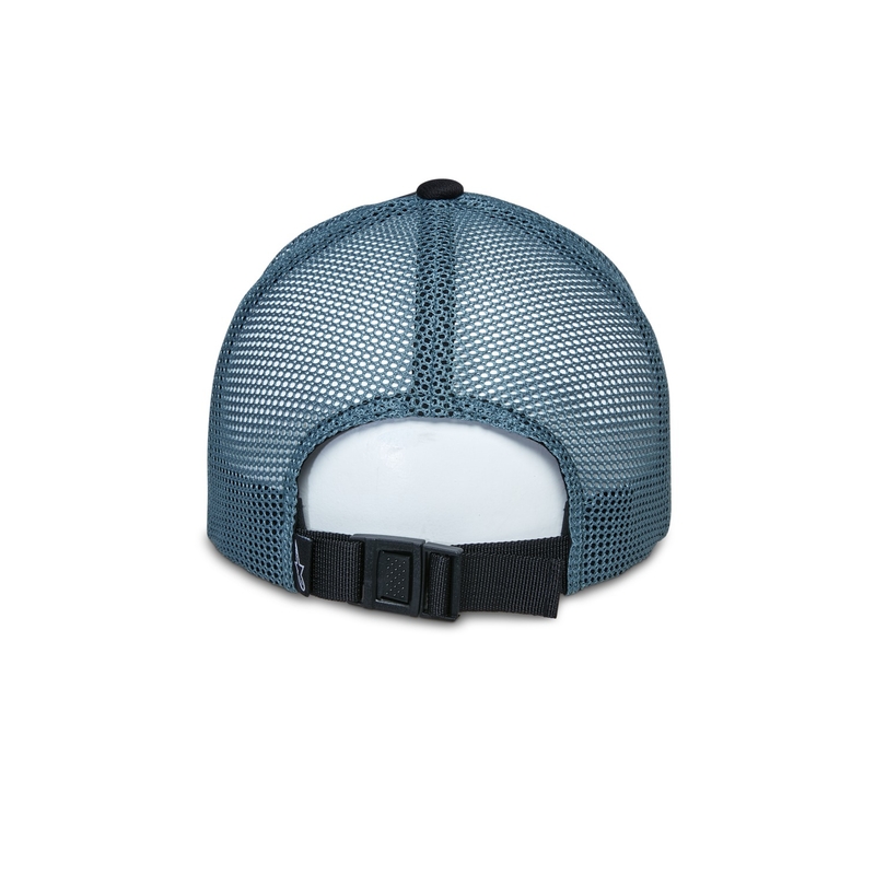 Шапка Alpinestars Vital Trucker черно-синьо-зелена