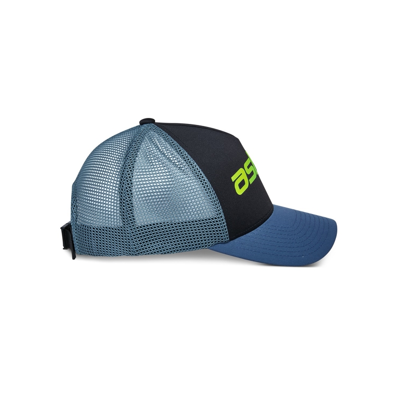 Шапка Alpinestars Vital Trucker черно-синьо-зелена