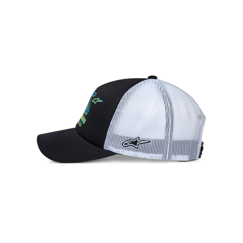 Шапка Alpinestars Ayess Trucker в черно и бяло