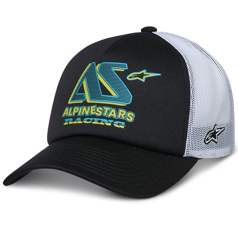 Шапка Alpinestars Ayess Trucker в черно и бяло