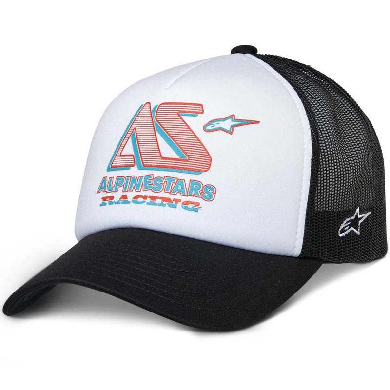 Шапка Alpinestars Ayess Trucker в бяло и черно