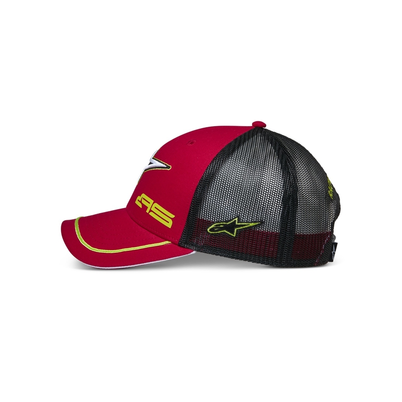 Alpinestars Exceed Trucker шапка червено и черно