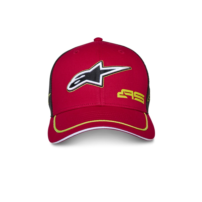 Alpinestars Exceed Trucker шапка червено и черно