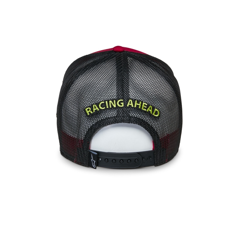 Alpinestars Exceed Trucker шапка червено и черно