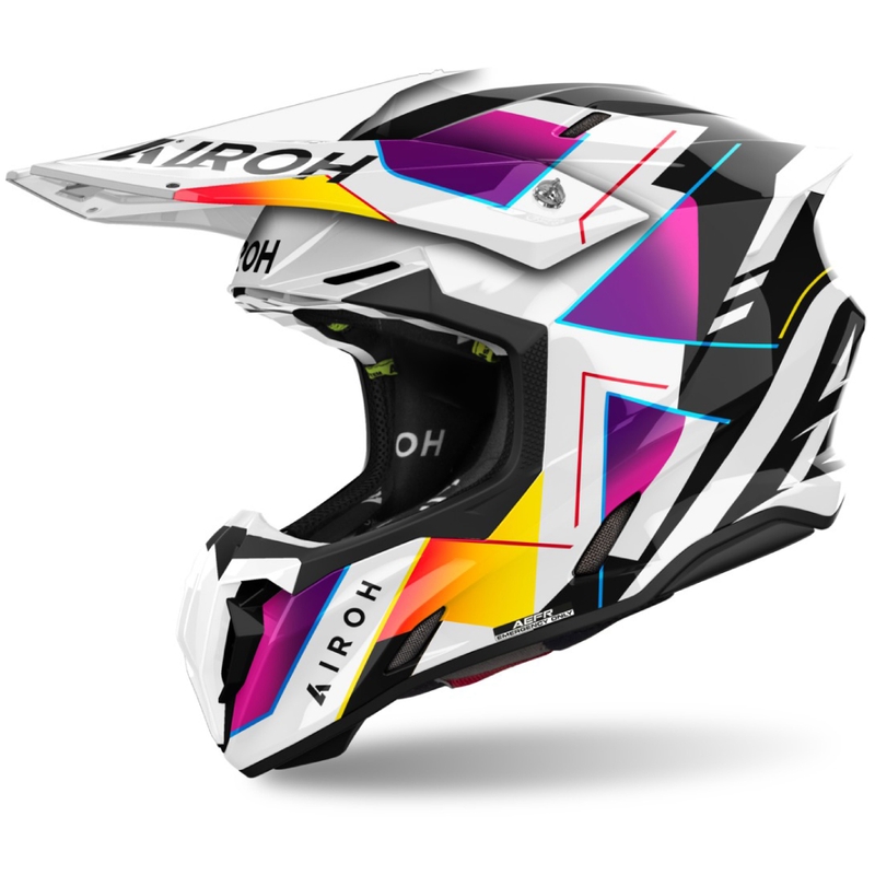 Мотокрос каска Airoh Twist 3 Rainbow 2024 гланц - качество II