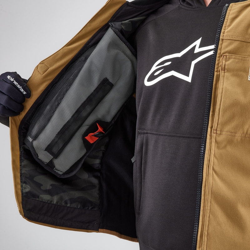 Жилетка с въздушна възглавница Alpinestars Tech-Air®3 V2 Canvas system черна