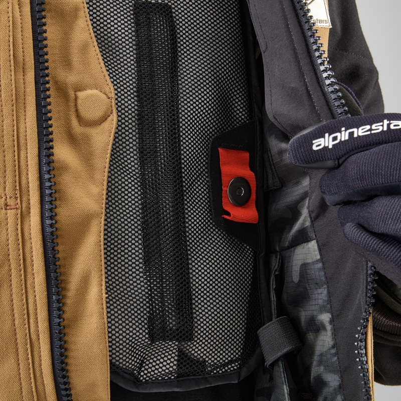 Жилетка с въздушна възглавница Alpinestars Tech-Air®3 V2 Canvas system черна