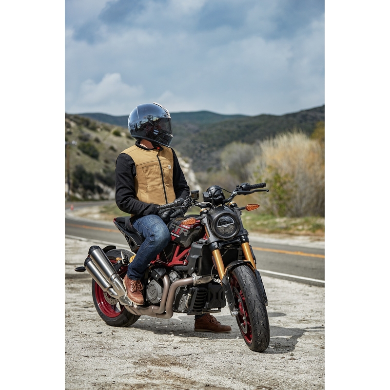 Жилетка с въздушна възглавница Alpinestars Tech-Air®3 V2 Canvas system черна