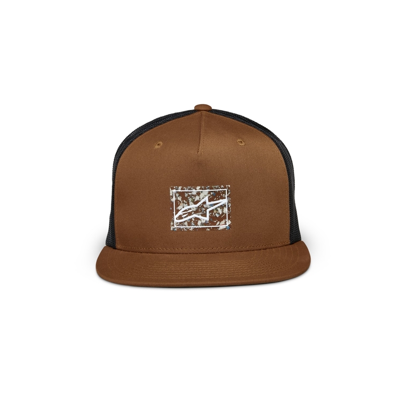 Шапка Alpinestars Mackinic Trucker кафяво-черна