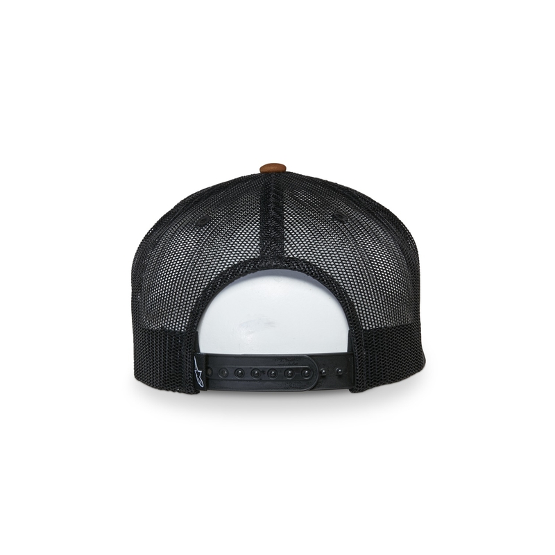 Шапка Alpinestars Mackinic Trucker кафяво-черна