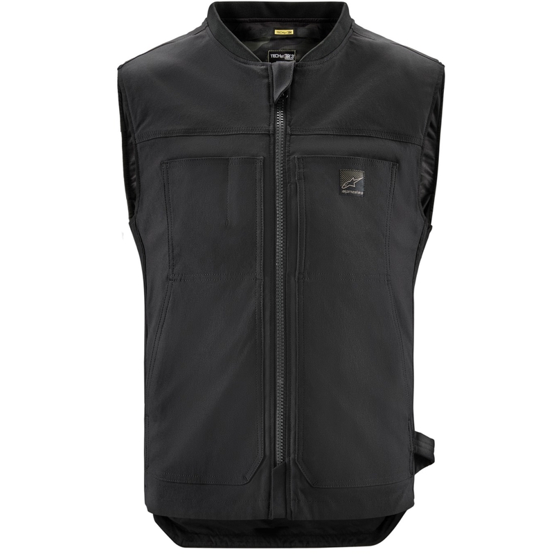 Жилетка с въздушна възглавница Alpinestars Tech-Air®3 V2 Canvas system черна