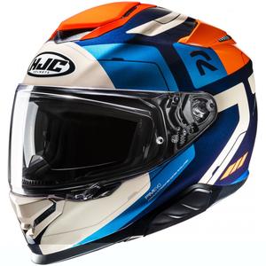Интегрална мотоциклетна каска HJC RPHA 71 Cozad MC27 синьо-оранжево-бежово