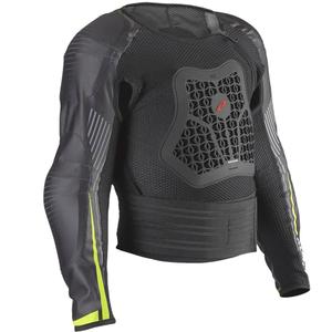 Детски протектор за тяло Zandona Netcube Jacket X8 black-fluo yellow 136 - 150 cm