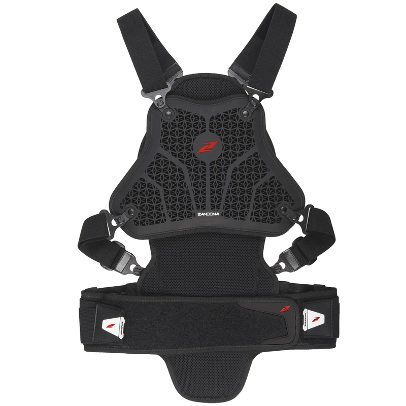 Протектор за гръбначния стълб и гърдите Zandona Hybrid Armour X6 бял 158 - 167 cm