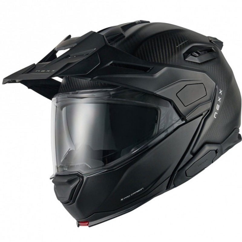 Обръщаща се мотоциклетна каска Nexx X.Lifecountry Zero PRO матово черна