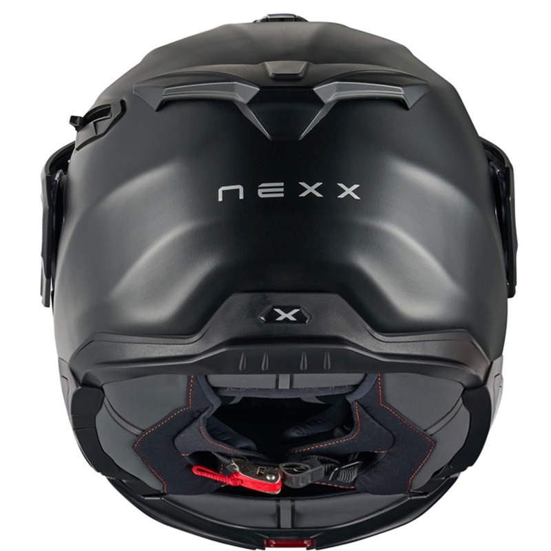 Обръщаща се мотоциклетна каска Nexx X.Lifecountry Plain матово черно разпродажба