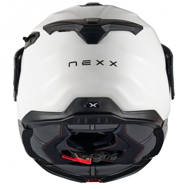Nexx X.Lifecountry Обикновена бяла обръщаща се мотоциклетна каска